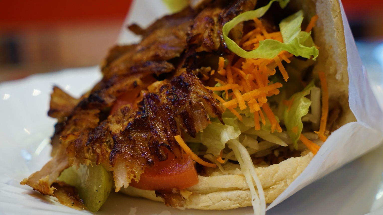 Gyros im Brot